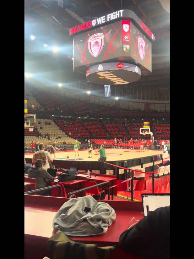 ΟΛΥΜΠΙΑΚΟΣ – ΖΑΛΓΚΙΡΙΣ | ΤΟ VASKOSPORTS ΣΤΟ ΣΤΑΔΙΟ ΕΙΡΗΝΗΣ & ΦΙΛΙΑΣ | EUROLEAGUE | 12/11/2025